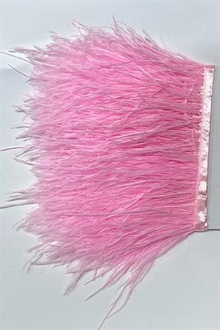الجملة ريش النعام الوردي 1 متر
