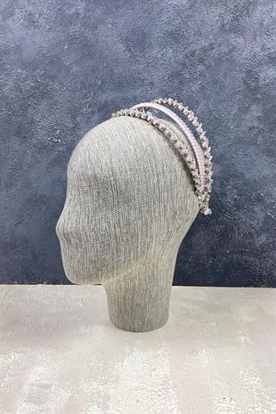 الجملة مسحوق 3 صف تصميم خاص الزفاف تاج الشعر التبعي