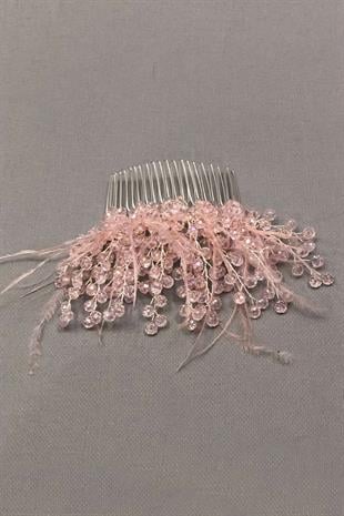 الجملة مسحوق الكريستال الريش مشط الشعر التبعي