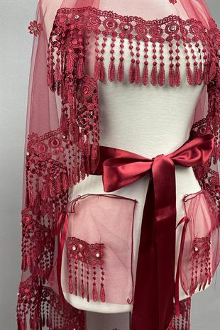 الجملة شرابة الزفاف الحجاب الوجه الحجاب الحناء