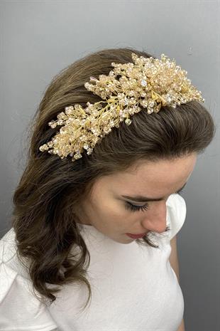 الجملة Rastaban كريستال حجر الحناء وتاج الزفاف