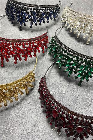 الجملة ريو ستون تاج الزفاف التبعي