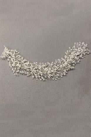 الجملة الكريستال حبة شفافة الشعر والإكسسوارات العمامة