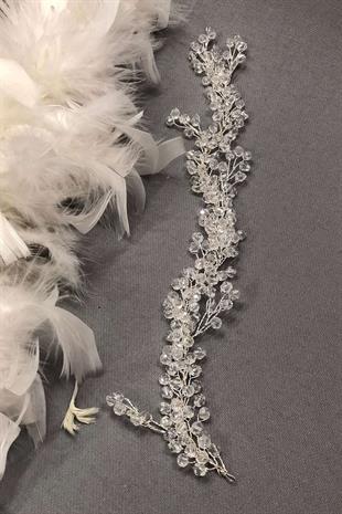 Wholesale Transparent Crystal Bead Hair Accessory