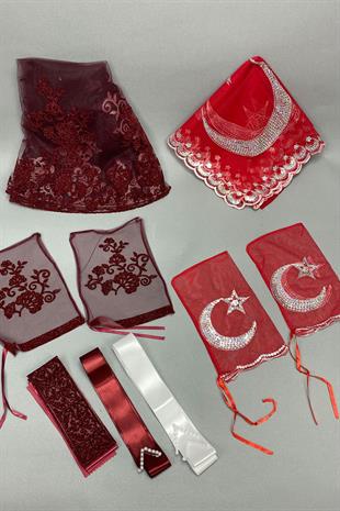 الجملة فضي الزفاف غطاء الوجه والقمر ستار العريس غطاء مجوهرات الشريط