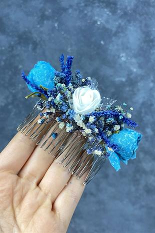 الجملة صدمت Cipso زهرة اصطناعية مقطع الشعر ملحقات الزفاف