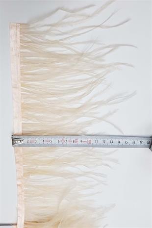 الجملة ريشة نعامة السلمون 1 متر