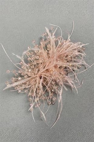 الجملة سمك السلمون كريستال مطرز وأشعث الشعر التبعي