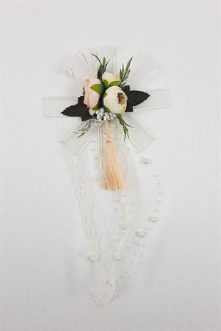 الجملة لون السلمون حزمة حقيبة حلية