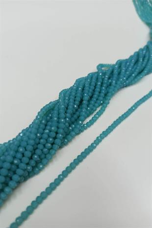 الجملة حبات الكريستال الأزرق المائي 4 ملم