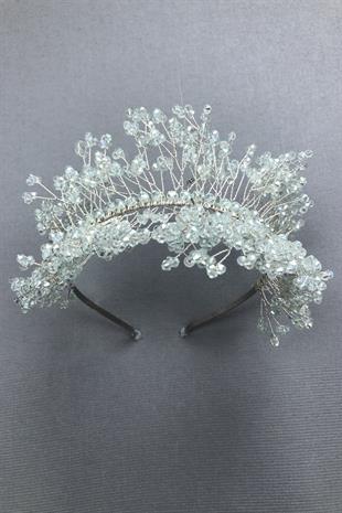 Wholesale Water Green Sirius Crystal Stone Henna and Bridal Crown