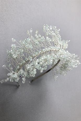 Wholesale Water Green Sirius Crystal Stone Henna and Bridal Crown