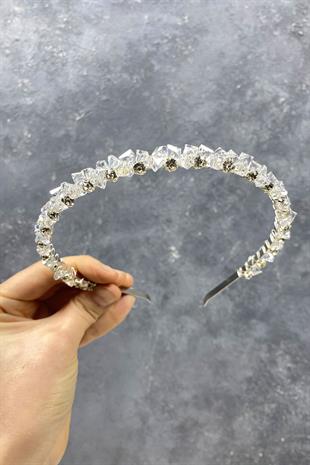 الجملة تصميم قص الشعر كريستال تاج الزفاف التبعي