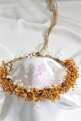 الجملة البرتقال اللؤلؤ الجاف زهرة التاج