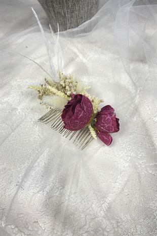 الجملة الريشة وCipso زهرة مشط الشعر التبعي