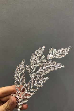 الجملة ورقة حجر الفضة مشط الشعر كليب