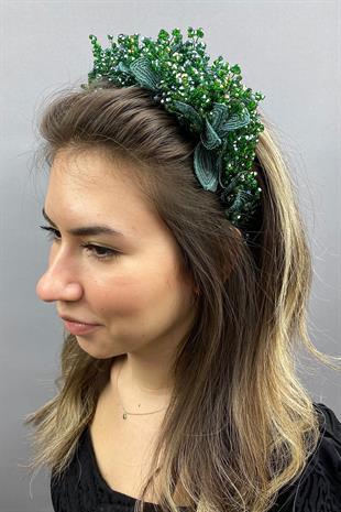 الجملة الأخضر كابيلا الحناء تاج الزفاف