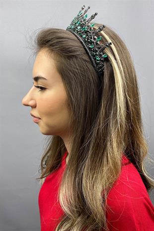 الجملة تاج الحناء الزفاف ليونيس الأخضر