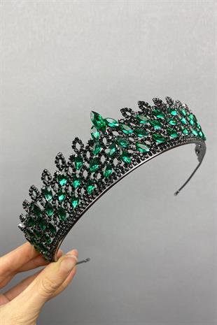 الجملة الأخضر ميا حجر الحناء تاج الزفاف