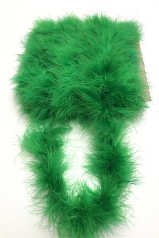 الجملة ريش ثعلب أخضر سميك 1 متر