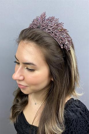 الجملة زهرة نموذج ليلك تاج الزفاف