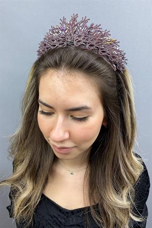 الجملة زهرة نموذج ليلك تاج الزفاف