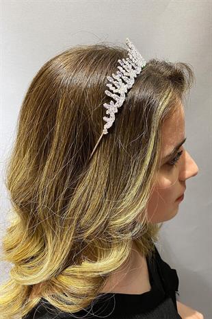 Wholesale Emery Zircon Bridal Crown and Earrings