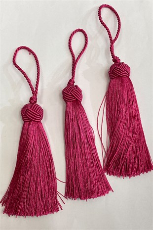 Topuzlu Tekli Püskül 12 cm 1 Adet