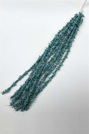 Turkuaz Yıldız Taş Boncuk