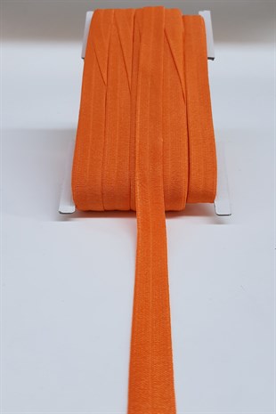 Turuncu Lastikli Saç Bandı 1,5cm
