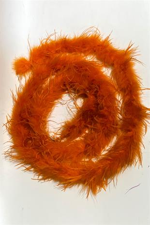 Turuncu Malibu Deve Kuşu Tüyü