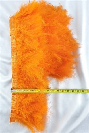 Orange Yeast Feather