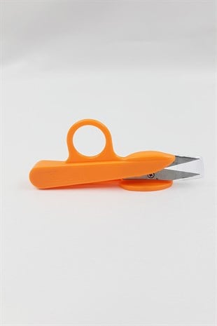 مقص أنيق باللون البرتقالي