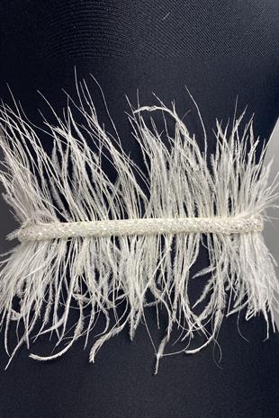 شعر كريستال مطرز مساء اللباس حزام الخصر الإكسسوار