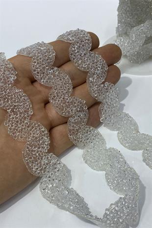 Uç Desen Ütüyle Yapışan Şerit Aplik