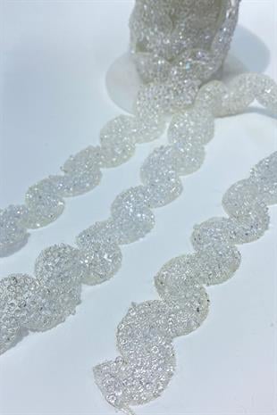 Uç Desen Ütüyle Yapışan Şerit Aplik