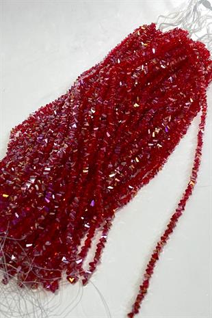 Triangle Cut Shiny Crystal Beads 6 mm