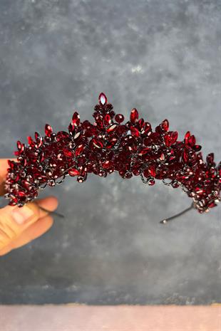 Umay Beaded Bridal Henna Crown