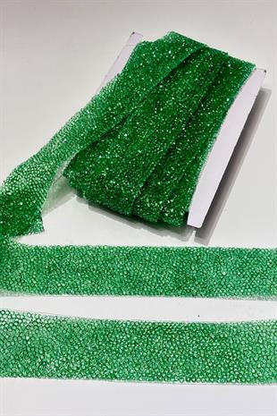 Ütüyle Yapışan Şerit Taş Boncuk 4 Cm