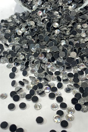 Ütüyle Yapışan Ss20 (5mm) Şeffaf Yapıştırma Taş 25 grm