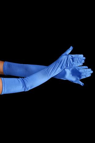 Long Wedding Bride Opera 55 cm Gloves Special Evening Satin Gloves for Wedding Ceremony and Henna Night