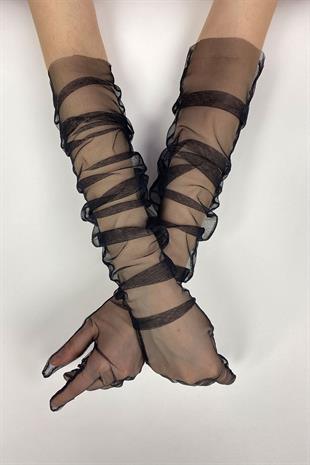 Long Elegant Bridal Gloves Tulle Gloves Wedding/Wedding/Party Gloves