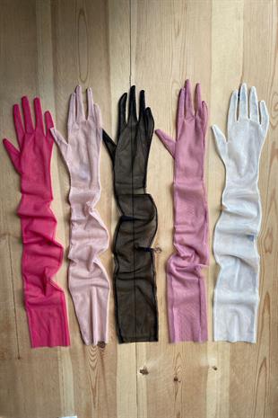 Long Elegant Bridal Gloves Tulle Gloves Wedding/Wedding/Party Gloves