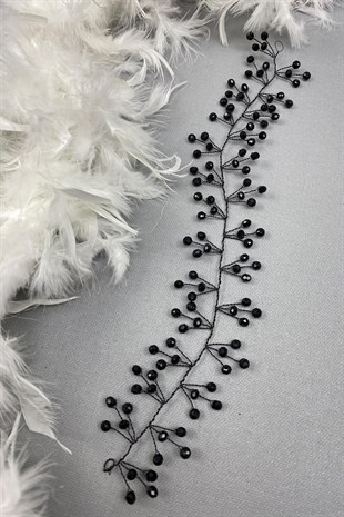 تاج الزفاف مطرز بالخرز من فيلا