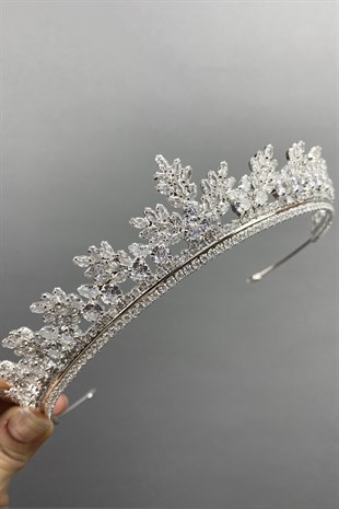 Vendi Zircon Bridal Crown