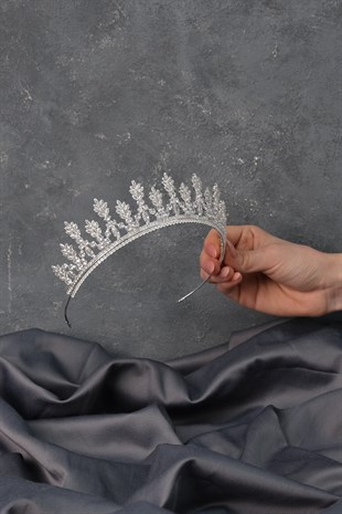 Vendie Zircon Bridal Crown