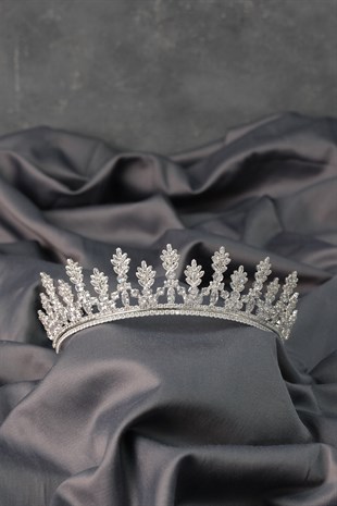 Vendie Zircon Bridal Crown