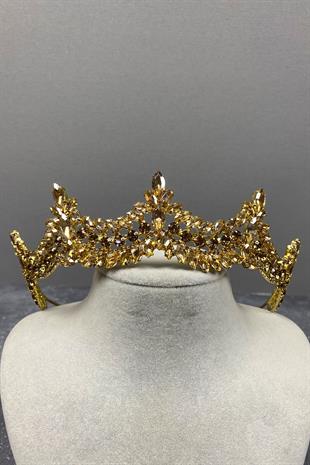 Venetian Stone Bridal Henna Crown