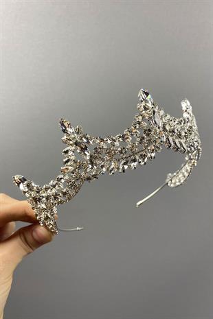 Venedik Taşlı Gelin Tacı