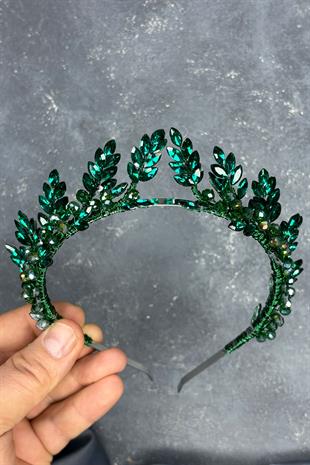 Venus Leaf Design Bridal Henna Crown Hair Accessory